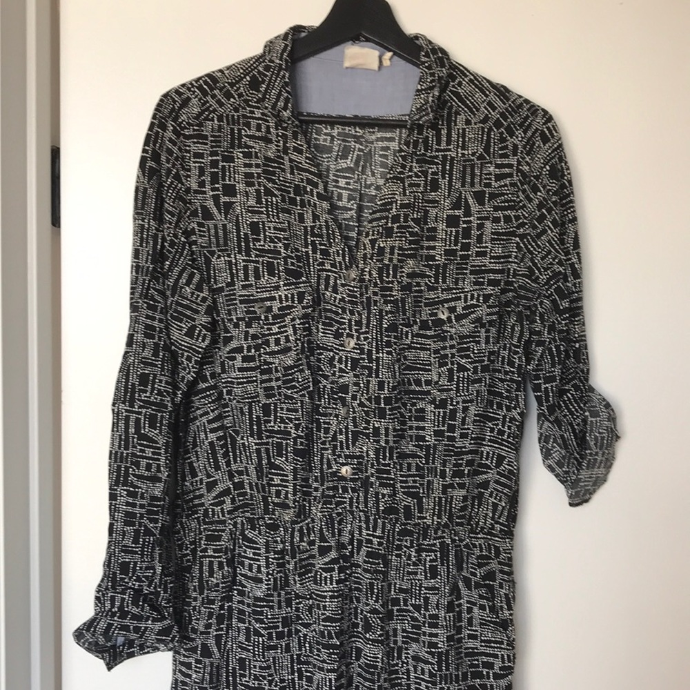 Anthropologie Lilka Button Down Jumpsuit